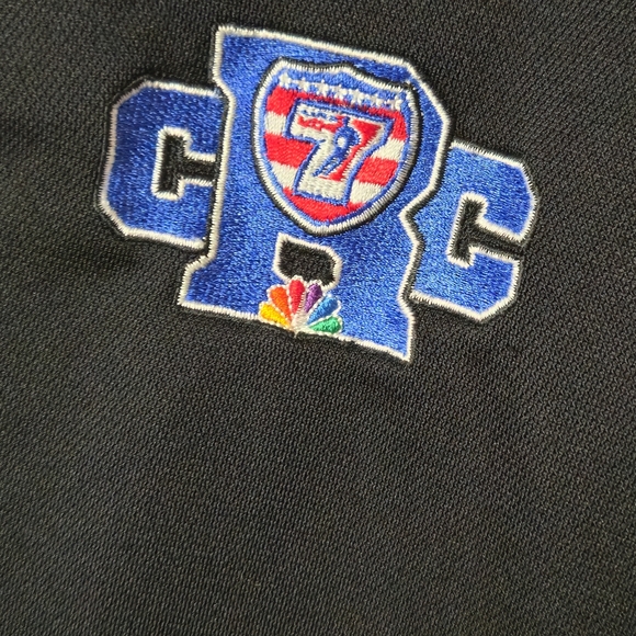 L Adidas 2014 College Rugby Championship NBC Climalite Polo Black CRC - Picture 10 of 11